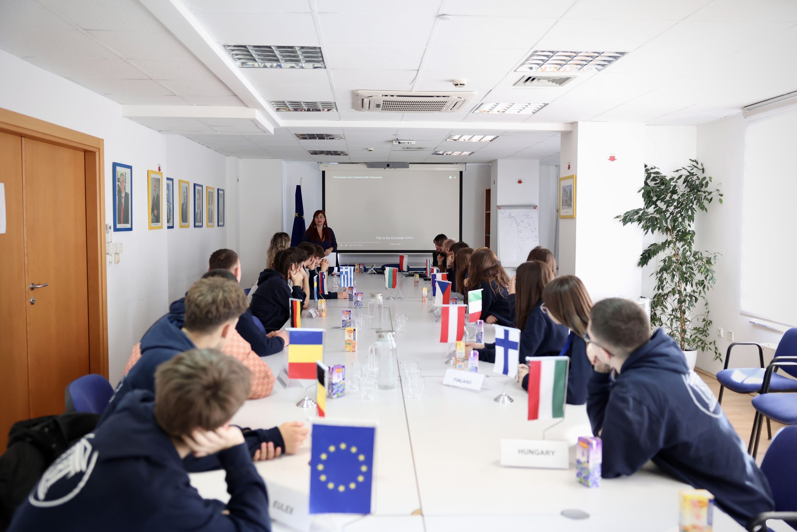 Students’ Visit at the EU Office in Kosovo