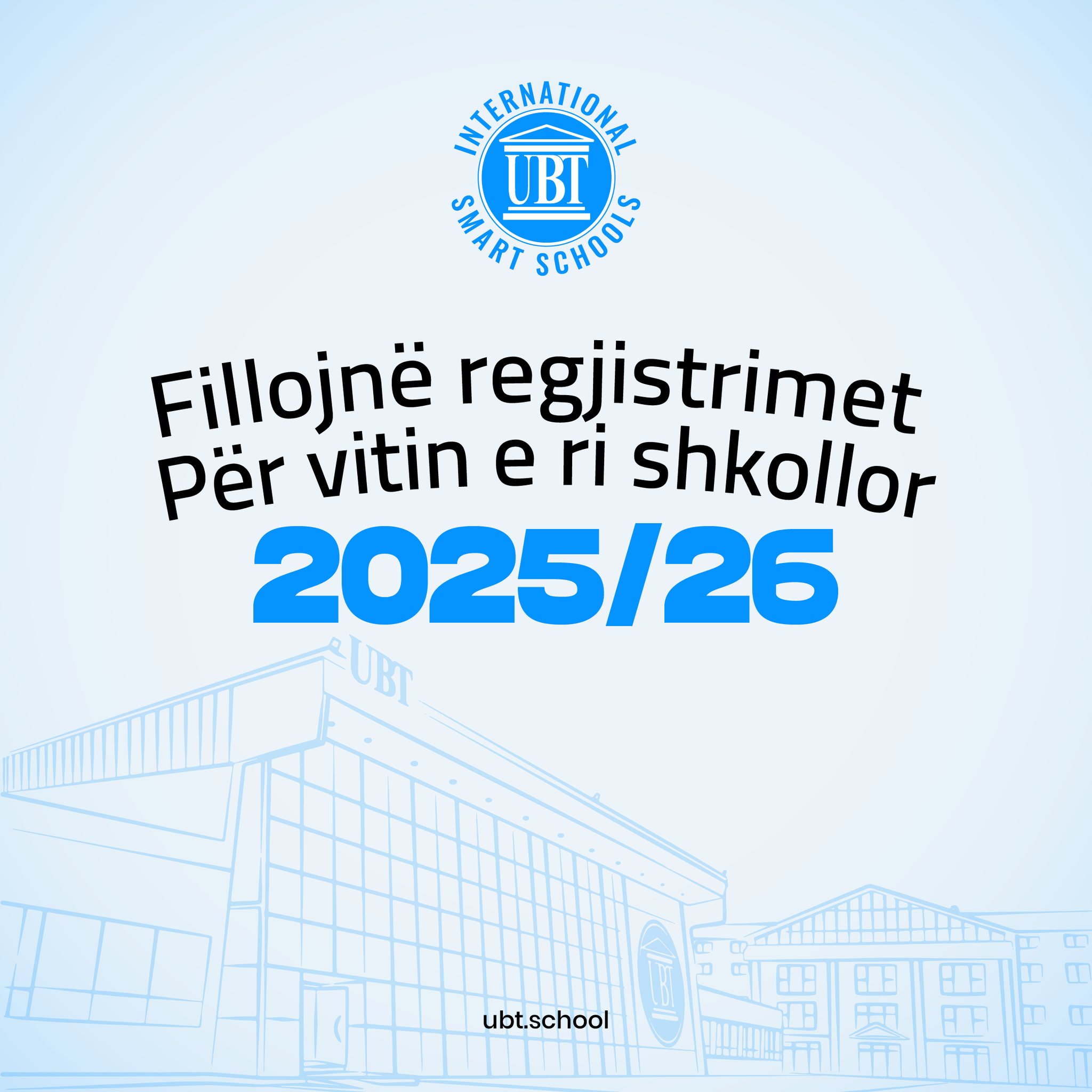 Hapen regjistrimet e reja – UBT International Smart Schools mirëpret gjeneratën e ardhshme të nxënësve