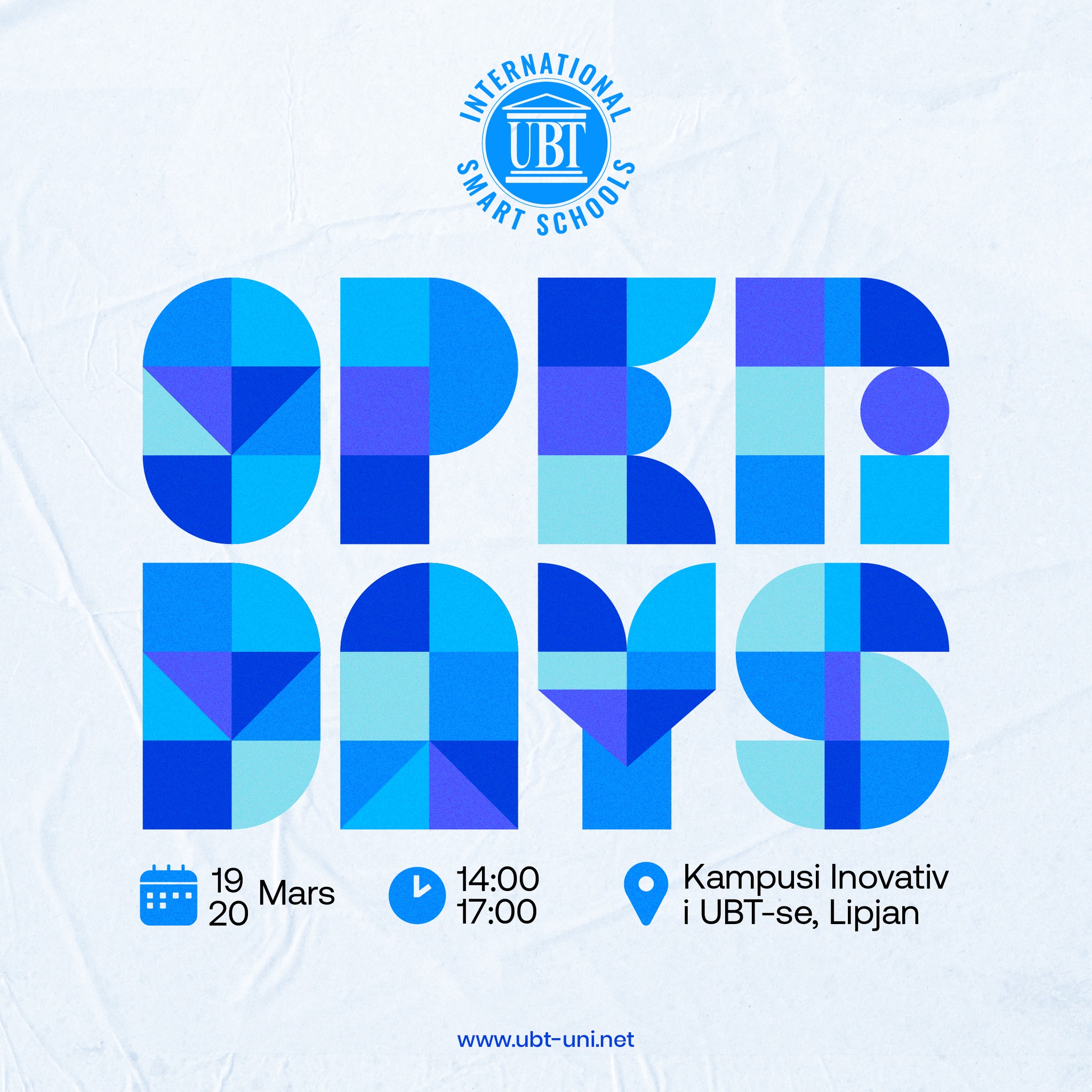 UBT International Smart Schools organizon “Open Days” – Një mundësi për të njohur nga afër edukimin SMART