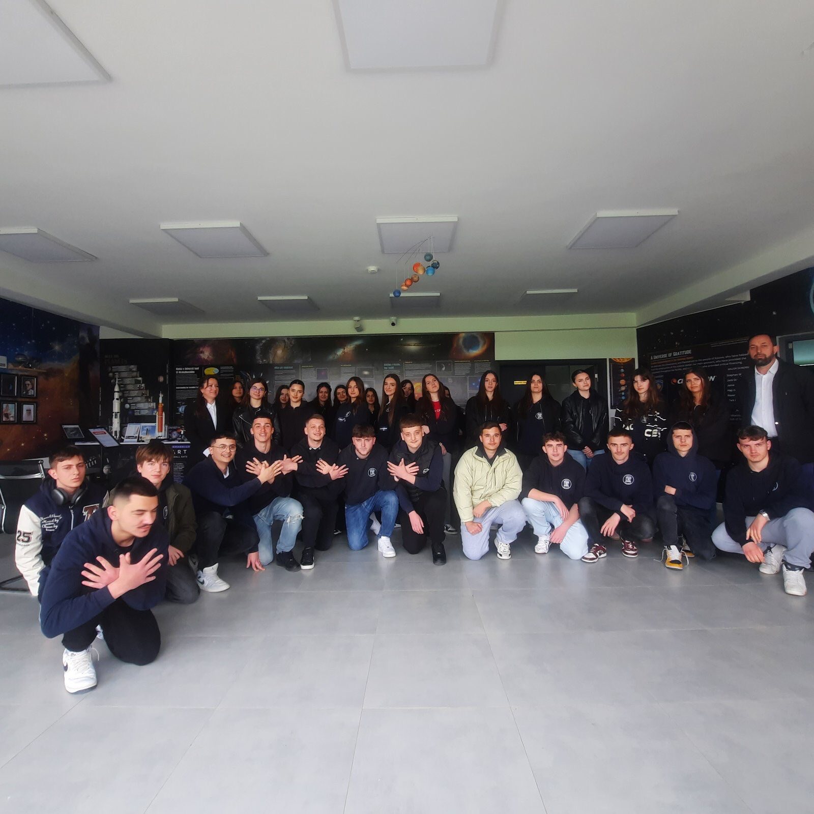 Njohuri mbi universin dhe teknologjinë hapësinore në Rashincë