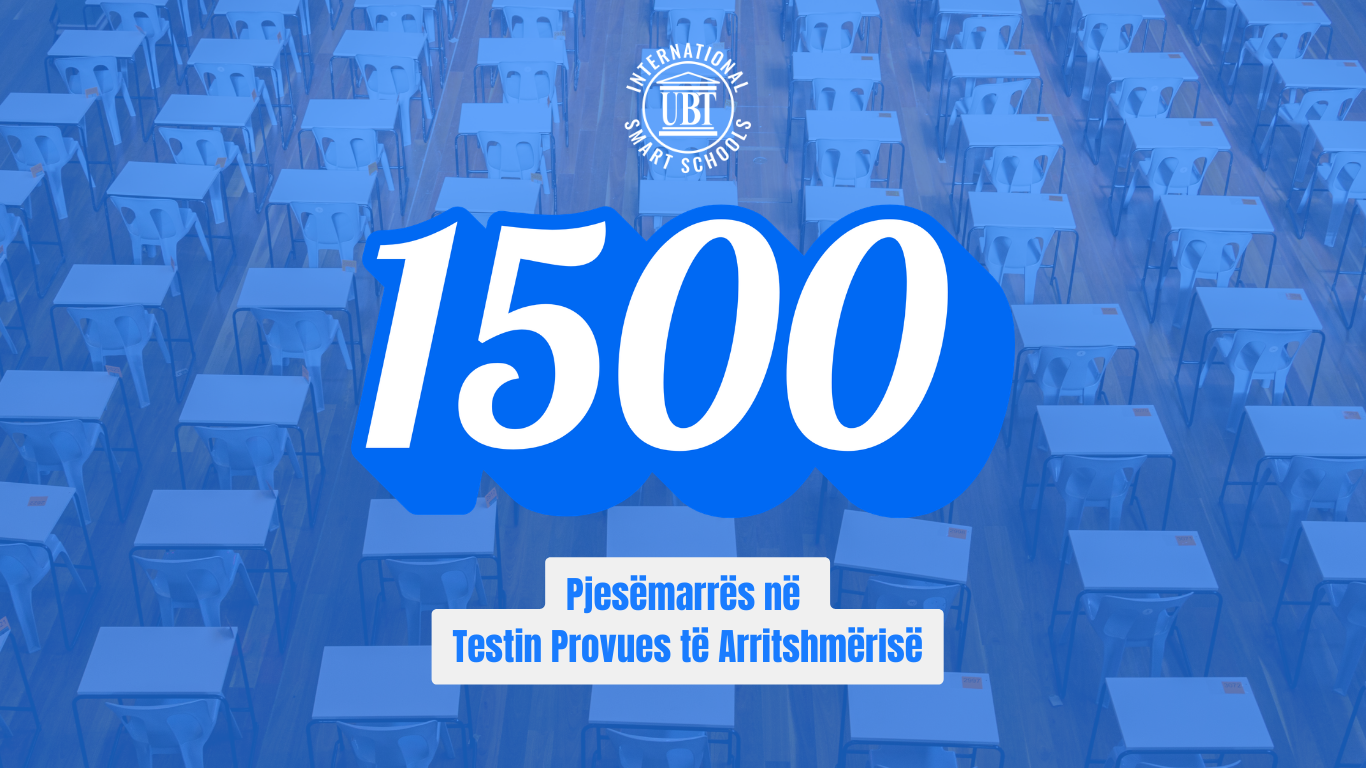 Pjesëmarrje rekord në Testin Provues të Arritshmërisë të organizuar nga UBT International Smart Schools: Mbi 1,500 nxënës nga e gjithë Kosova